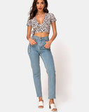 Bilen Crop Top in Wild Thing