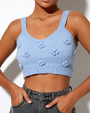 Image of Birra Crop Top in Baby Blue