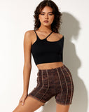 Image of Bisma Short in Summer Rays Brown