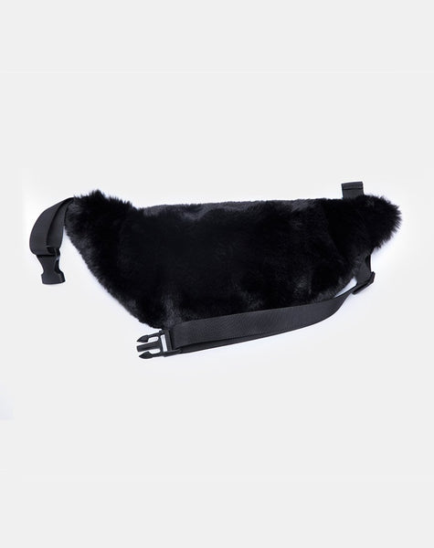 Bumbag in Fur Black