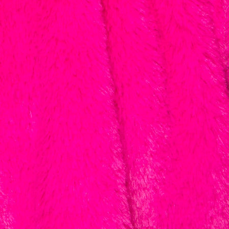 Bomb Hoody in Fur Zip Magenta