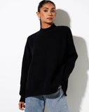 Image of Bondy Jumper in Knit Black