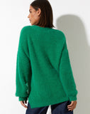 image of Bondy Jumper in Knit Kelly Green