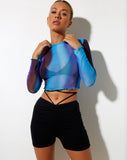 Image of Bonna Crop Top in Solarized