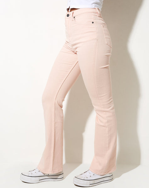 Image of Bootleg Jeans in Blush