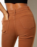 Image of Bootleg Jeans in Ginger