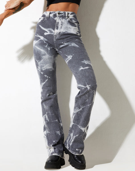 image of Bootleg Jeans in Laser Smoke Grey