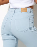 Image of Bootleg Jeans in Sky Blue