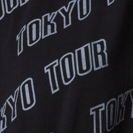 Botec Oversize Tee in Tokyo Tour Black