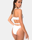 Image of Bound Bikini Top in White