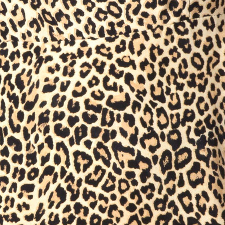 Boyasly Slip Dress in Rar Leopard Brown