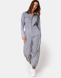 Brody Boiler Suit in Stone Wash