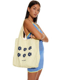 image of MOTEL X BARBARA Barbs Tote Bag in Yellow Motel Floral