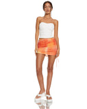 image of MOTEL X BARBARA Menari Bodycon Skirt in Fruit Crush Watercolour