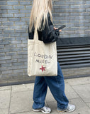 image of London Tote Bag Ecru London Motel Embro