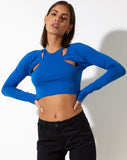 image of Cajsa Crop Top in Cobalt