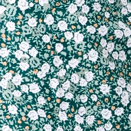 Calia Dress in Floral Field Green