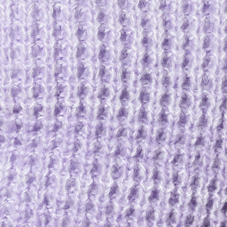 Caribou Jumper in Chunky Knit Lilac and White