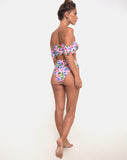 Carmella Bikini Top in Spring Fling