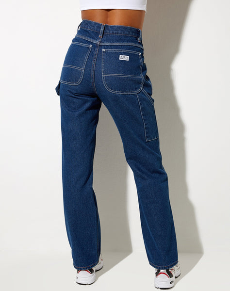 Image of Carpenter Jeans in Indigo Blue