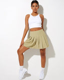 Image of Casta Mini Skirt in Green