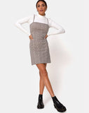 Cecile Dress Check Grey