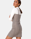 Cecile Dress Check Grey