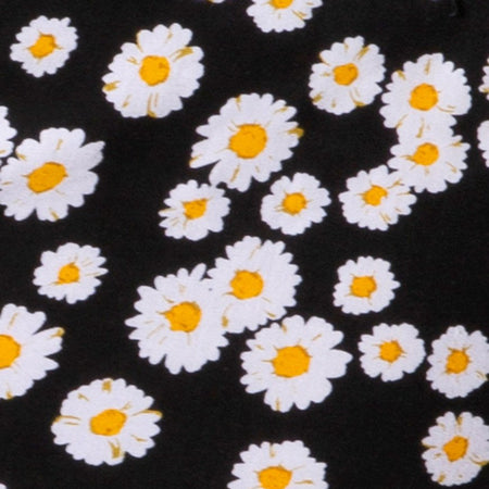 Celinda Crop Top in Mini Daisy Black