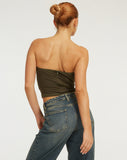 image of Chae Bandeau Top in Olive