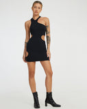 image of Charlene Bodycon Dress in Black