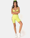 Chiel Cycle Short in Lime