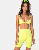 Chiel Cycle Short in Lime