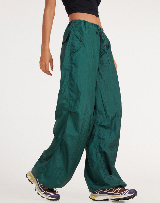 image of Chute Trouser in Bottle Green