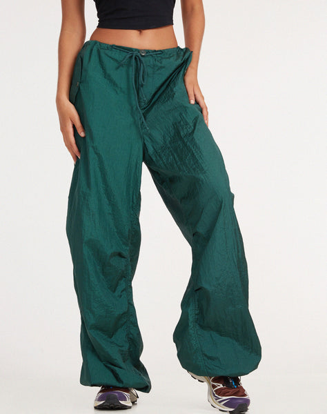 image of Chute Trouser in Bottle Green