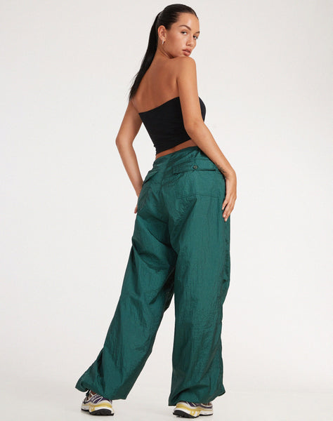 image of Chute Trouser in Bottle Green