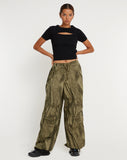 image of Chute Trouser in Dystopian Crease Khaki