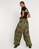 image of Chute Trouser in Dystopian Crease Khaki