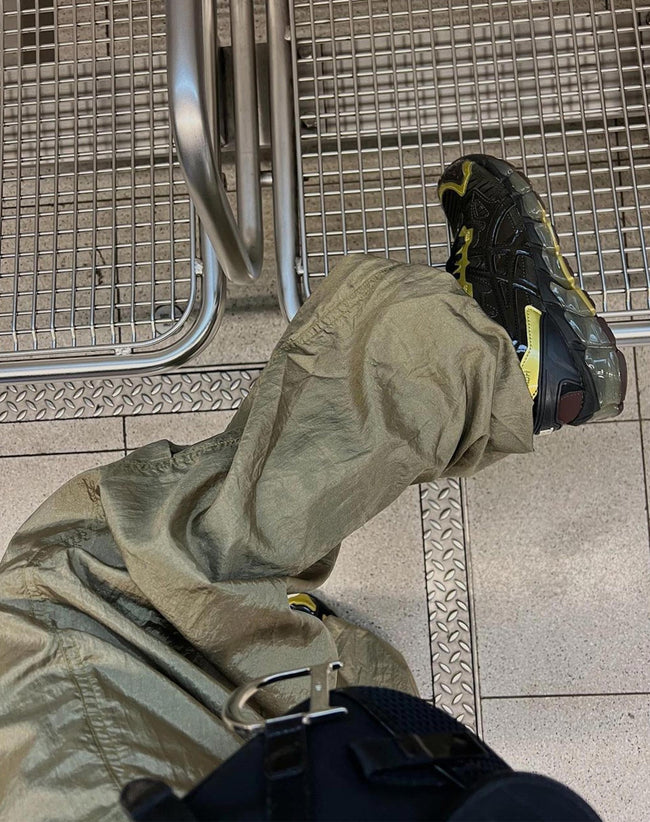 image of Chute Trouser in Parachute Silver Green