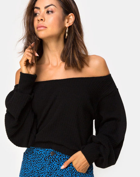 Mody Jumper in Blue Rib