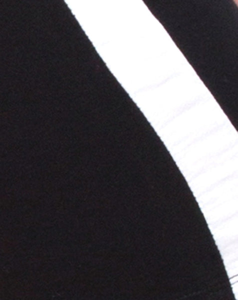 Cirst Short in Black with White Stripe