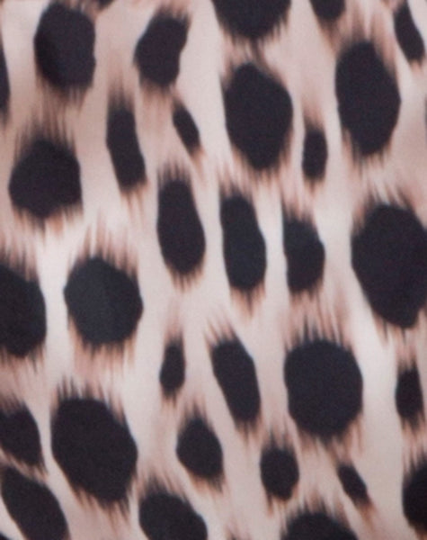 Cleo Bikini Top in Original Cheetah