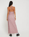 image of Clovita Maxi Dress in Spring Rose Dusty Pink