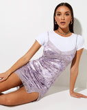 Image of Coti Mini Dress in Sakura Blossom Lilac