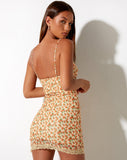 Image of Coti Bodycon Dress in Summer Bloom