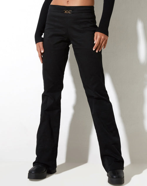 image of Craze Trouser in Twill Black