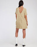 image of Crosena Mini Dress in Washed Ditsy