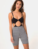 Cycle Short in Dogtooth