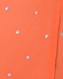 Bike Short in Crystal Net Orange