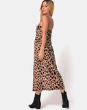 Cypress Midi Dress in Flintstone