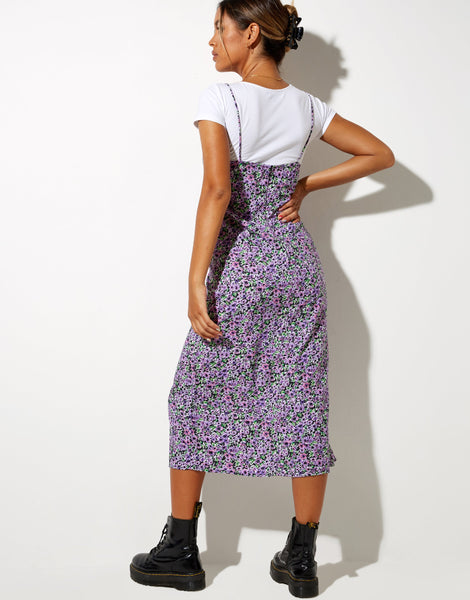 Image of Cypress Midi Dress in Lilac Blossom